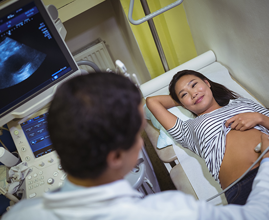 In-clinic ultrasound echocardiogram